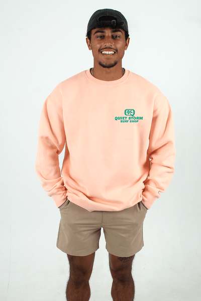 QSSS/PP Unisex Island Time Crew Fleece