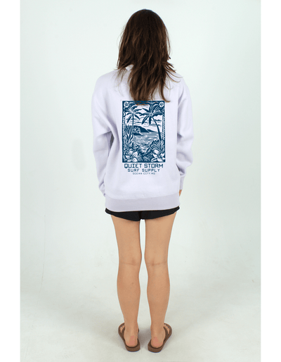 QSSS/PP Unisex LAVENDER / S Drifter Crew Fleece