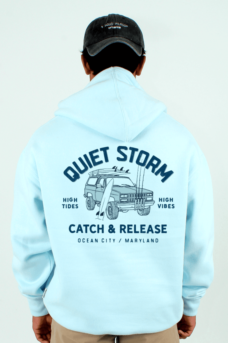Catch and Release Hoodie – Quiet Storm Surf Shop