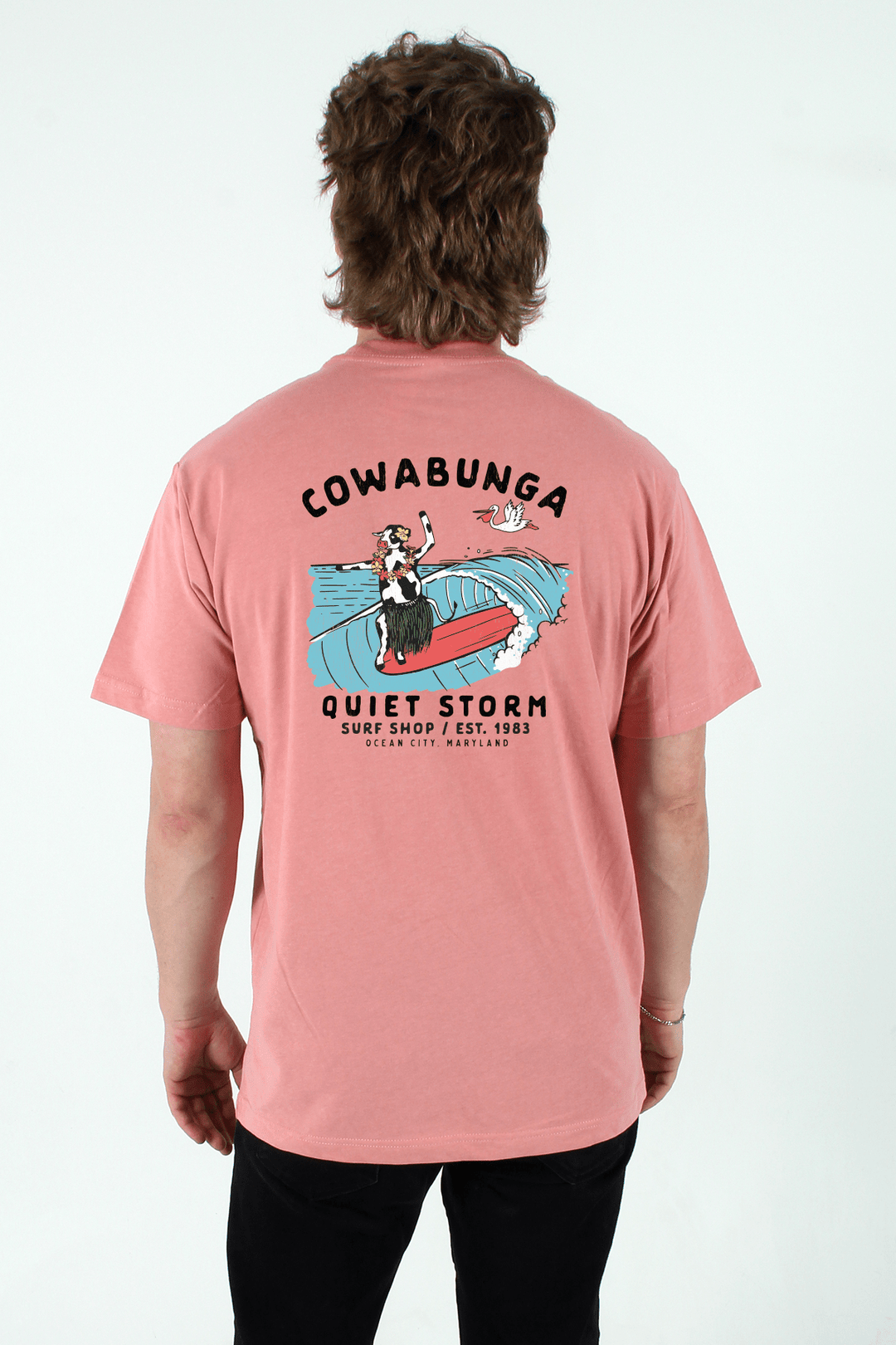 Cowabunga Surf Short Sleeve Tee – Quiet Storm Surf Shop