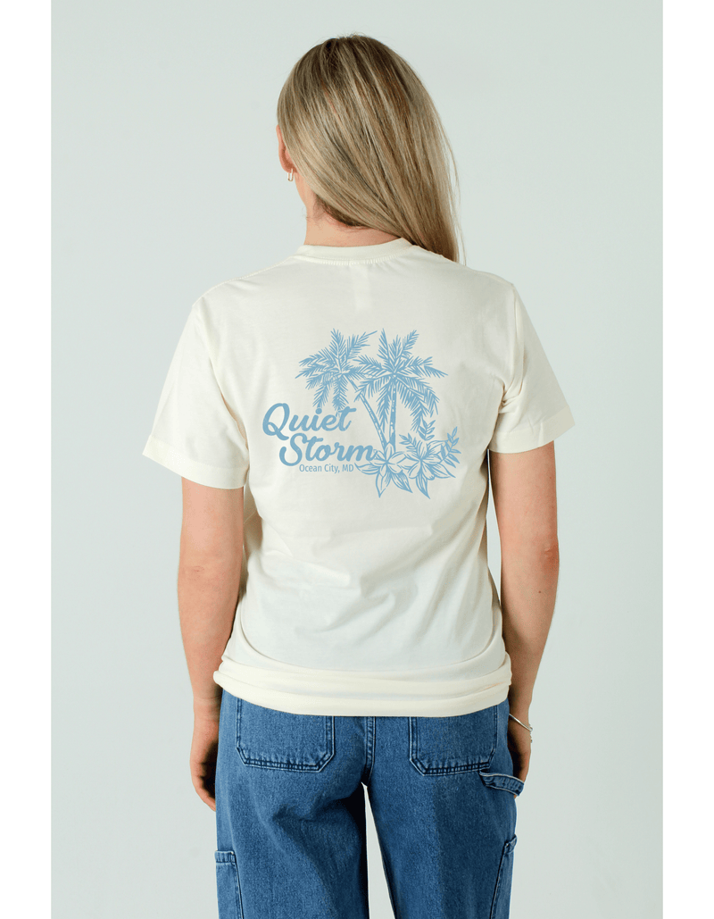 QSSS/PP Unisex NATURAL / S Tropical Soul Short Sleeve Tee