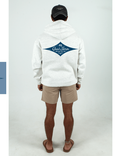 QSSS/PP Unisex OATMEAL / S Retro Diamond Hoodie