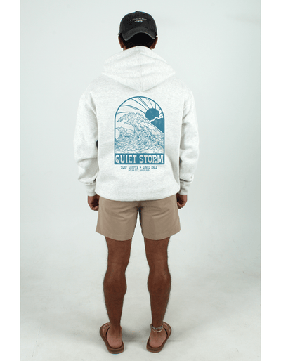 QSSS/PP Unisex OATMEAL / S Tidal Wave Hoodie