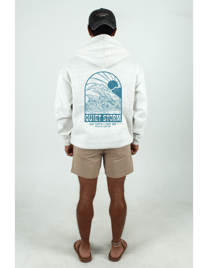 QSSS/PP Unisex OATMEAL / S Tidal Wave Hoodie
