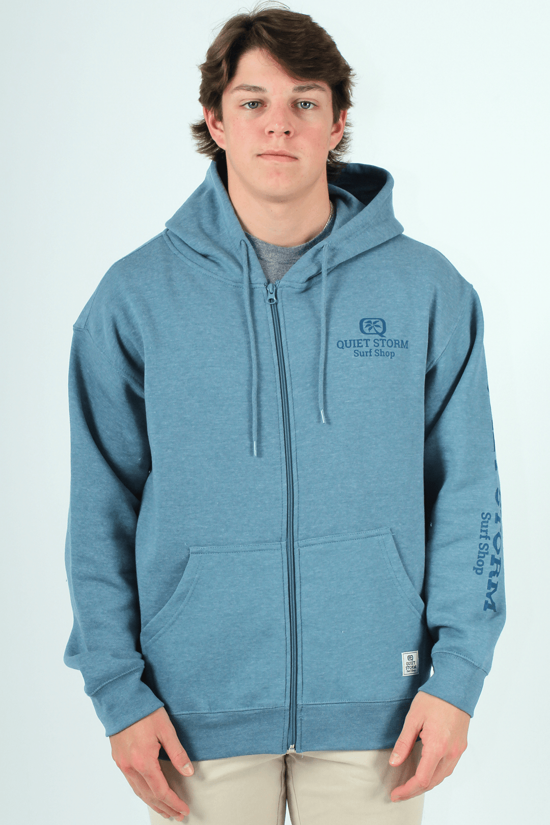 Original Crab Full Zip Hoodie – Quiet Storm Surf Shop
