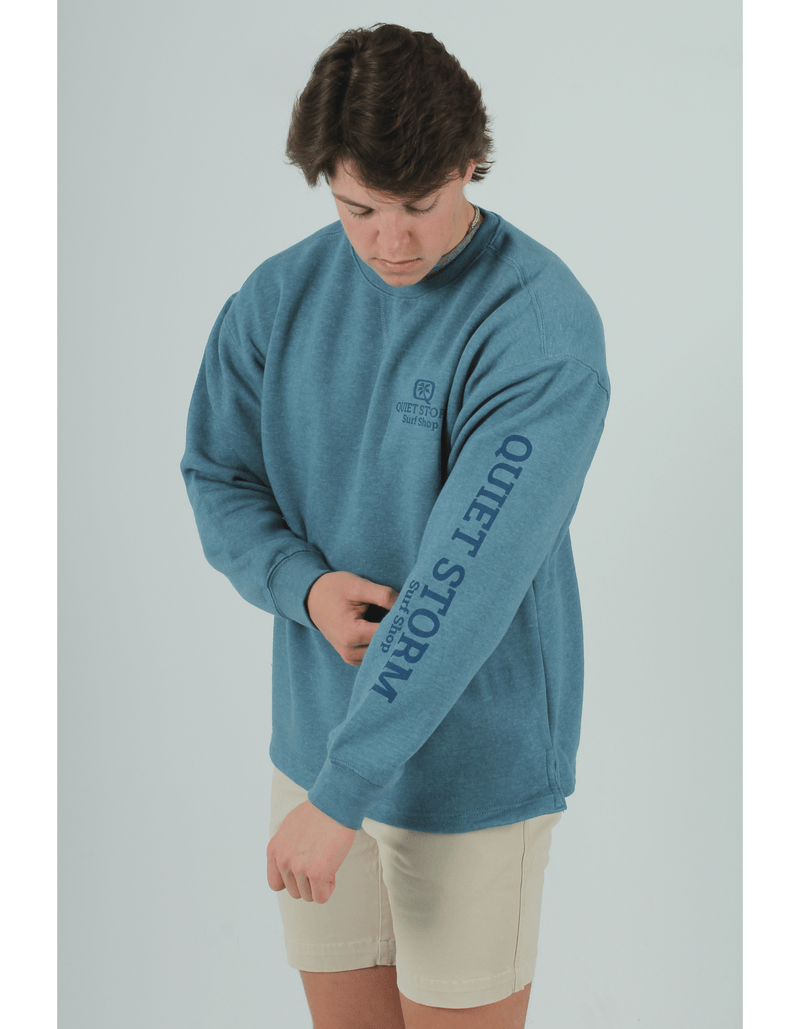 QSSS/PP Unisex Original Crab Open Bottom Crew Fleece