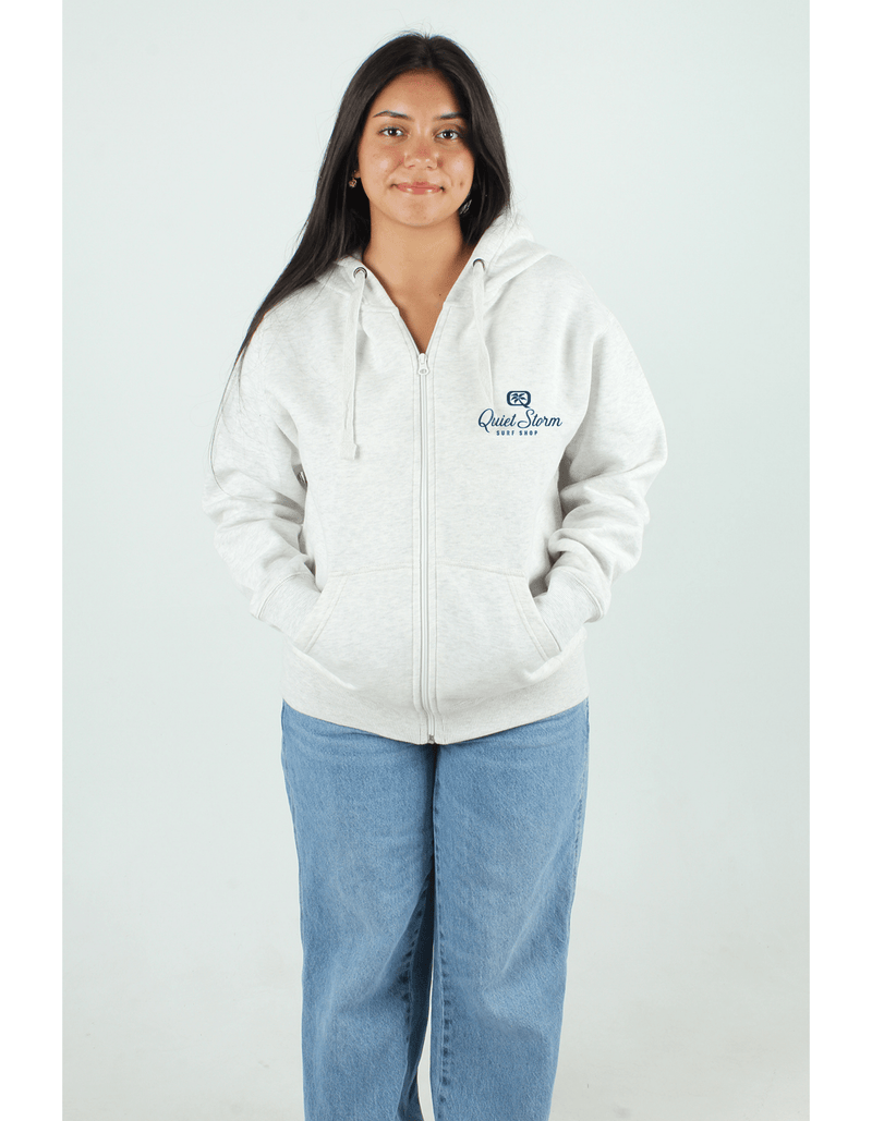 QSSS/PP Unisex Retro Diamond Full Zip Hoodie