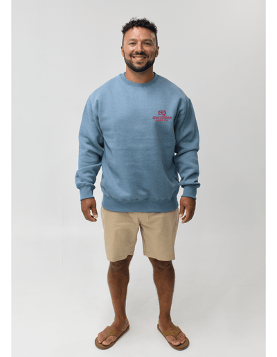 QSSS/PP Unisex Surfboard Classic Crew Fleece