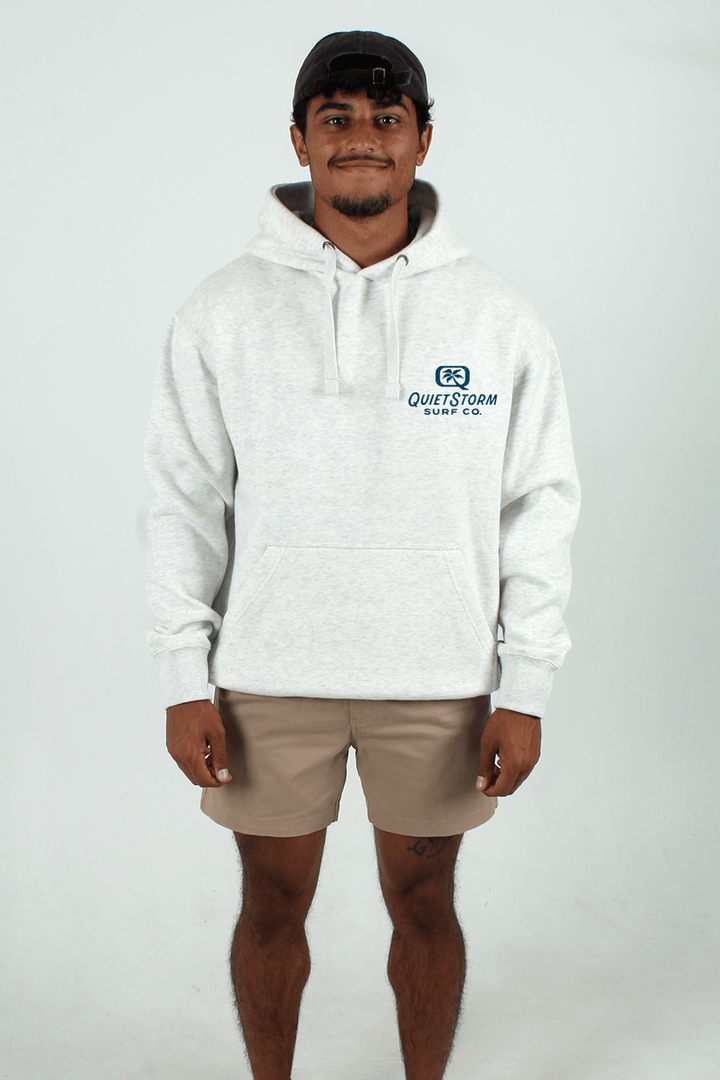 Surfboard Classic Hoodie – Quiet Storm Surf Shop