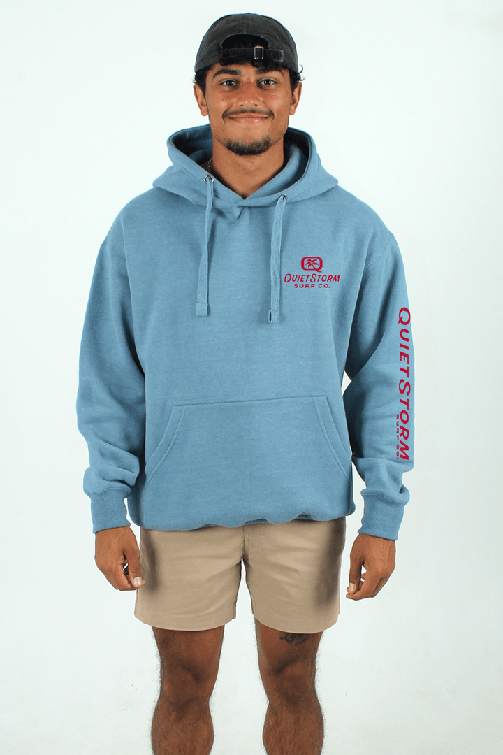 Surfboard Classic Hoodie – Quiet Storm Surf Shop