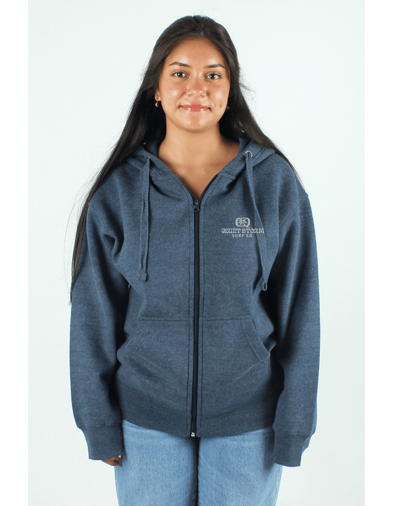 QSSS/PP Unisex Swell Chasers Full Zip Hoodie