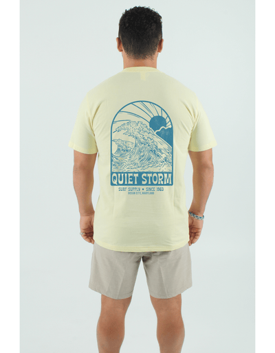 QSSS/PP Unisex YELLOW / S Tidal Wave Short Sleeve Tee