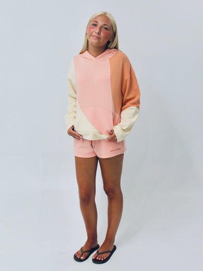 QSSS/REFLEX GEN-Women's CLAY COMBO / XS Women's Waves Pullover Hoodie