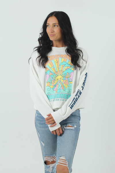 QSSS/REFLEX GEN-Women's Cosmic Dreamer Oversized Crew