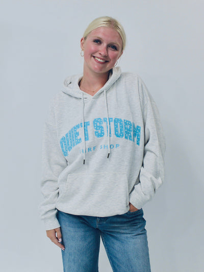 QSSS/REFLEX GEN-Women's OATMEAL / XS Women's Icons Patch Quiet Storm Hoodie