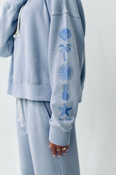 QSSS/REFLEX GEN-Women's Women's Icon Embroidered Sleeve Hoodie