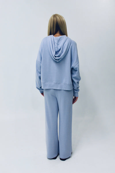QSSS/REFLEX GEN-Women's Women's Seashell Embroidered Wide Leg Sweatpant
