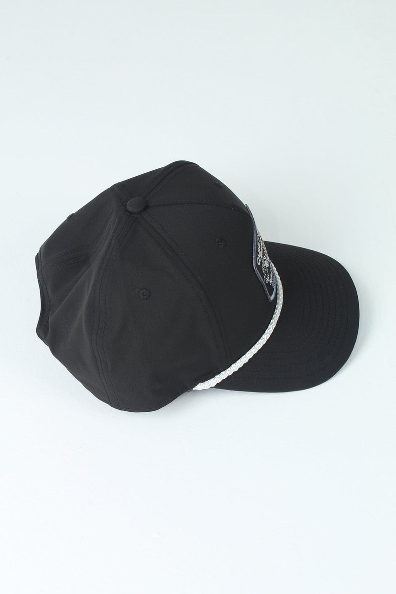 QSSS/RICHARDSON CAT-Accessories BLACK / OS Octo Board Patch Rope Hat