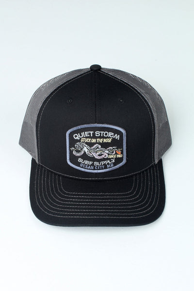 QSSS/RICHARDSON CAT-Accessories BLK/GRAPH / OS Octo Board Patch Trucker Hat