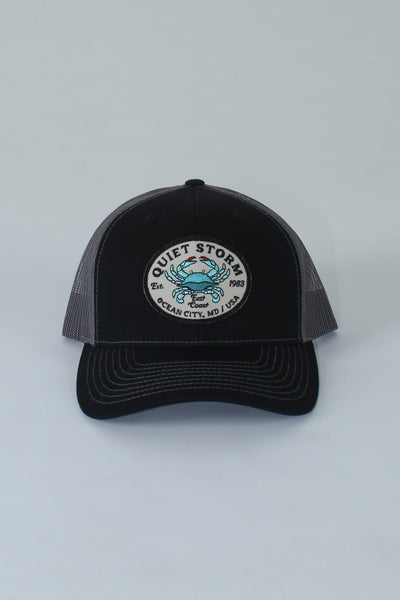 QSSS/RICHARDSON GEN-Men's BLK/GRAPHITE / OS Crab Patch Trucker Hat