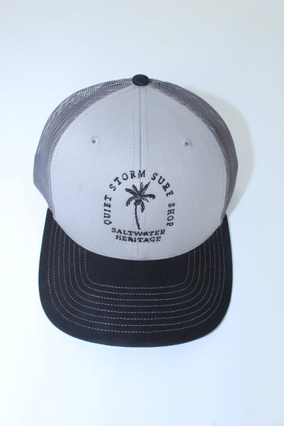 QSSS/RICHARDSON GEN-Men's Coconut Palm Embroidered Trucker
