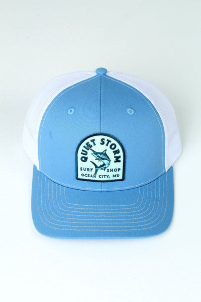 QSSS/RICHARDSON CAT-Accessories COL BLUE/WHT / OS Marlin Patch Trucker Hat