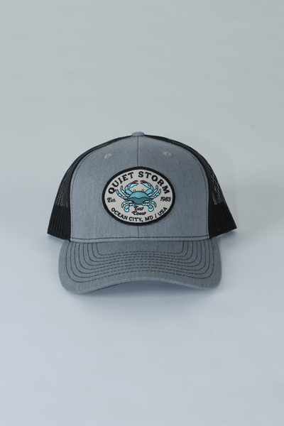 QSSS/RICHARDSON GEN-Men's HTHR GRAY/BLK / OS Crab Patch Trucker Hat