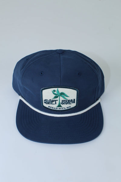 QSSS/RICHARDSON GEN-Men's NAVY/WHITE / OS Aloha Day Patch Nylon Hat