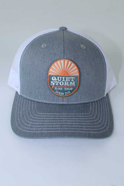 QSSS/RICHARDSON GEN-Men's Oval Sunray Patch Trucker Hat