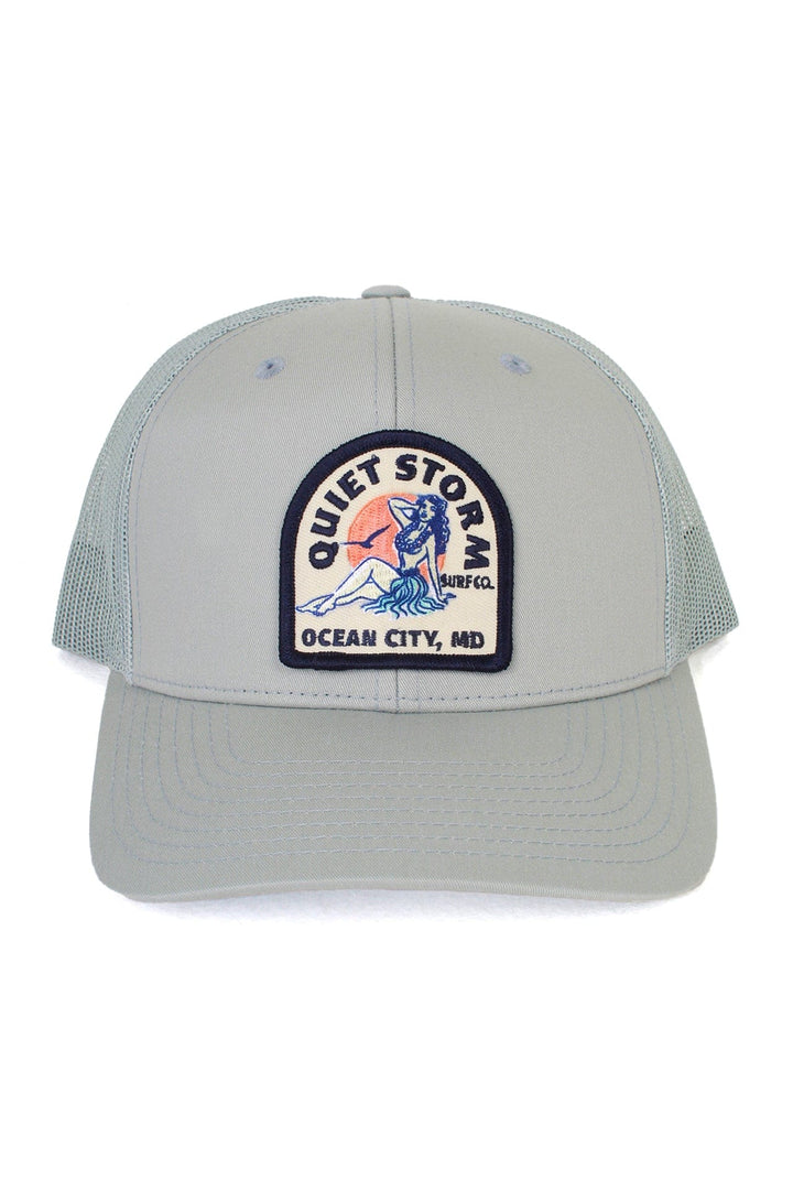 Hula Girl Patch Trucker Hat – Quiet Storm Surf Shop