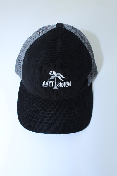 QSSS/RICHARDSON GEN-Men's SP BLK/CHAR / OS Quiet Storm Aloha Day Corduroy Hat