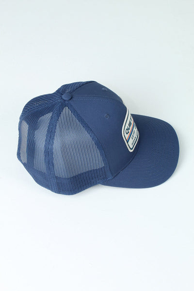 QSSS/RICHARDSON GEN-Men's Stripe Badge Patch Trucker Hat