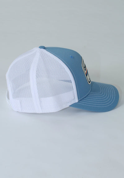 QSSS/RICHARDSON GEN-Men's Stripe Badge Patch Trucker Hat