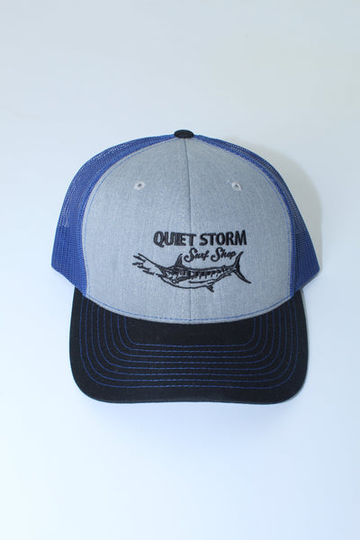 QSSS/RICHARDSON GEN-Men's TRI HGRY/ROY/BK / OS Marlin Trucker Hat