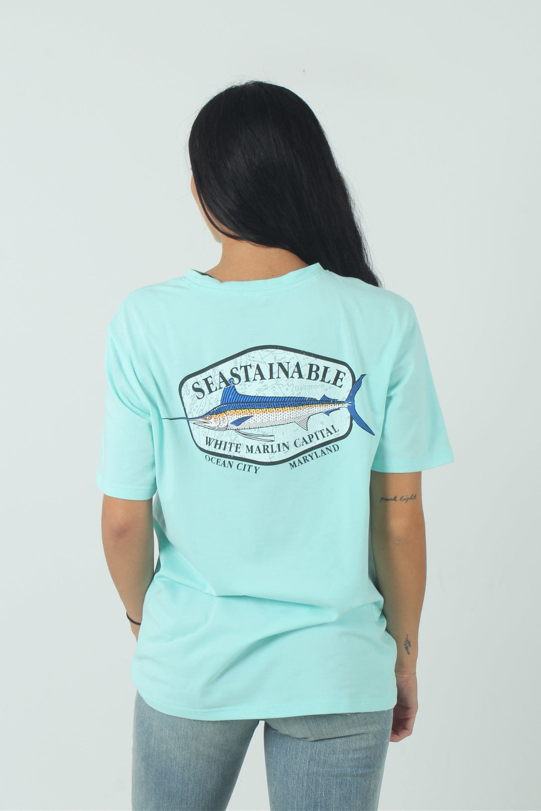 【AMBLER】 Underwater Graphic Short-Sleeved T-Shirt AS1221 韓國品牌ambler Underwater T-shirt AS1221 Quality: 100