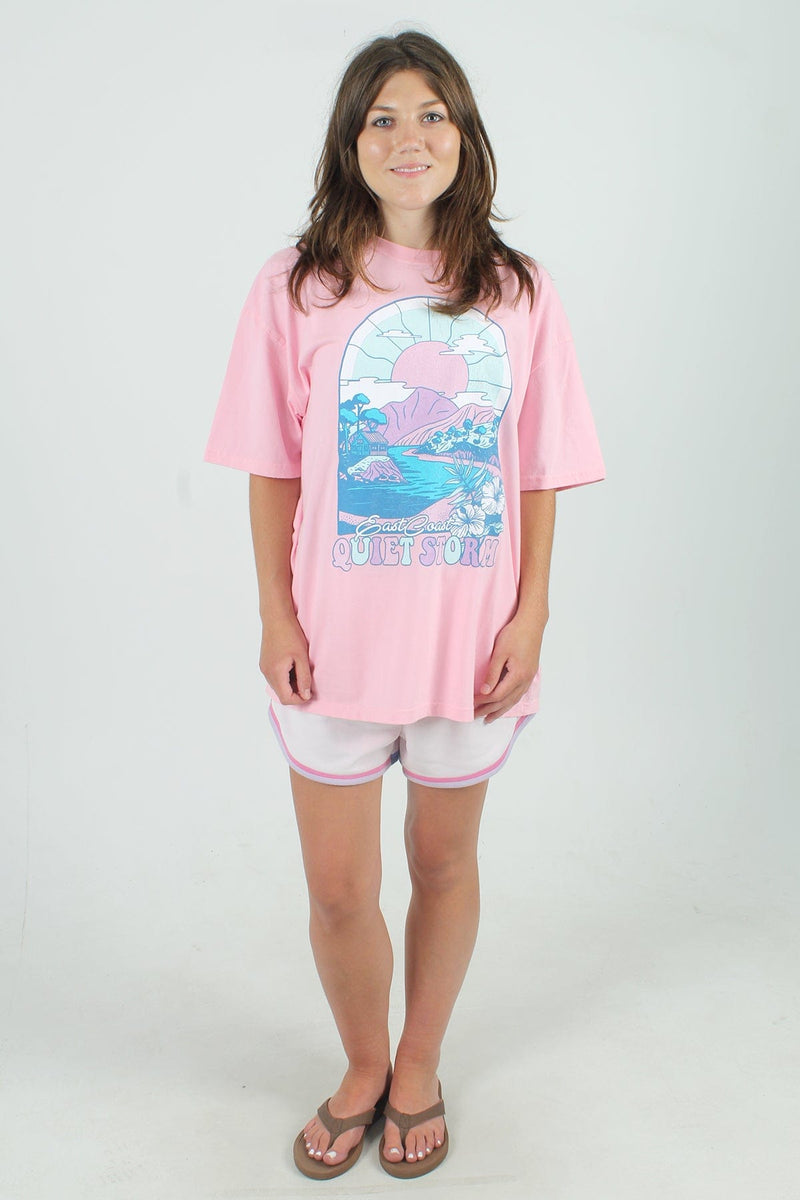 Coastal Views Oversized Short Sleeve Tee