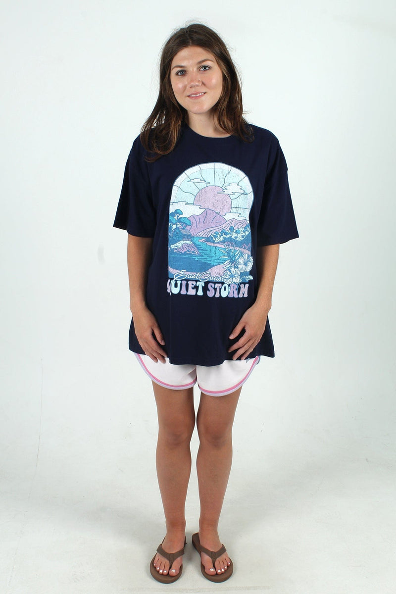 Coastal Views Oversized Short Sleeve Tee