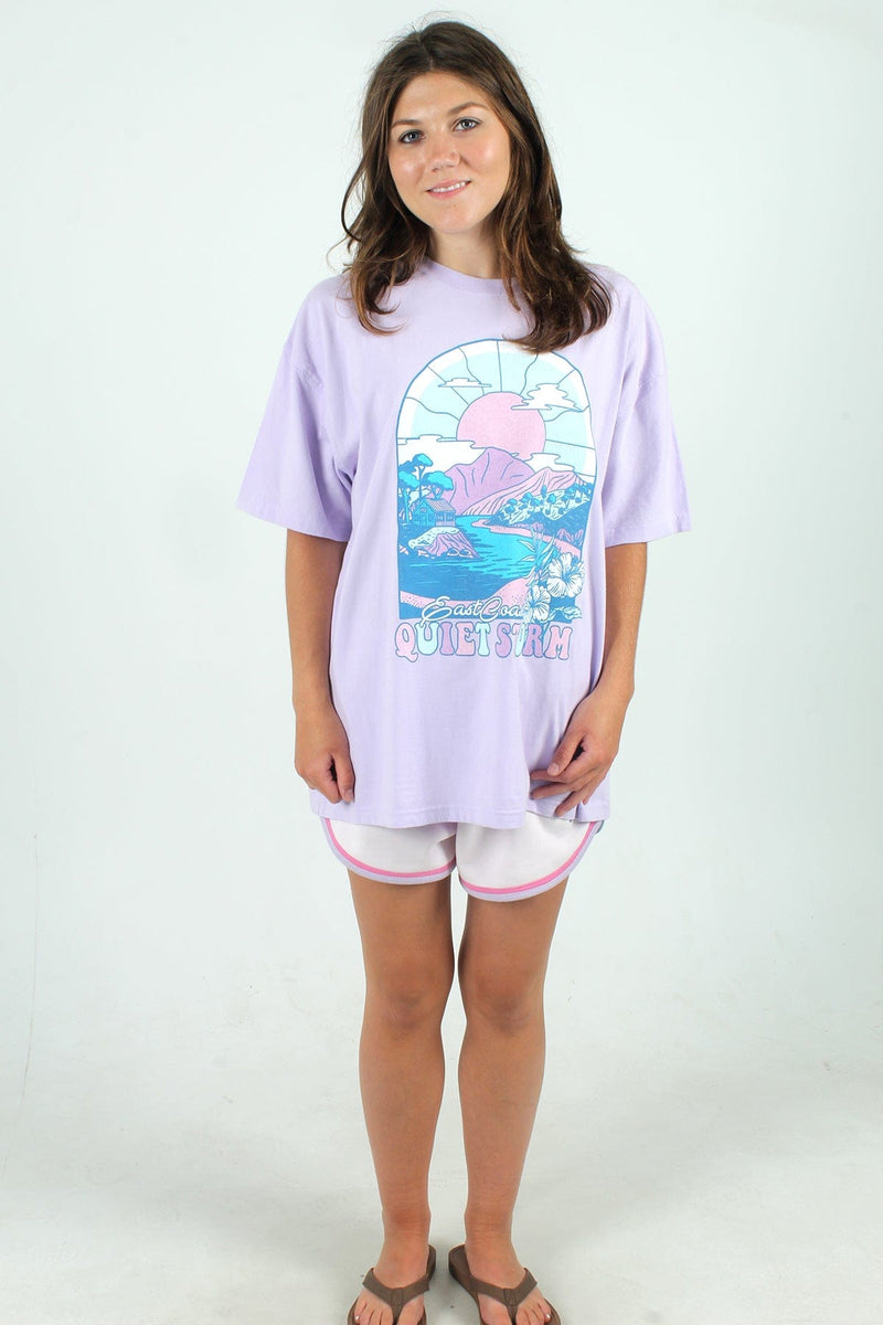 Coastal Views Oversized Short Sleeve Tee