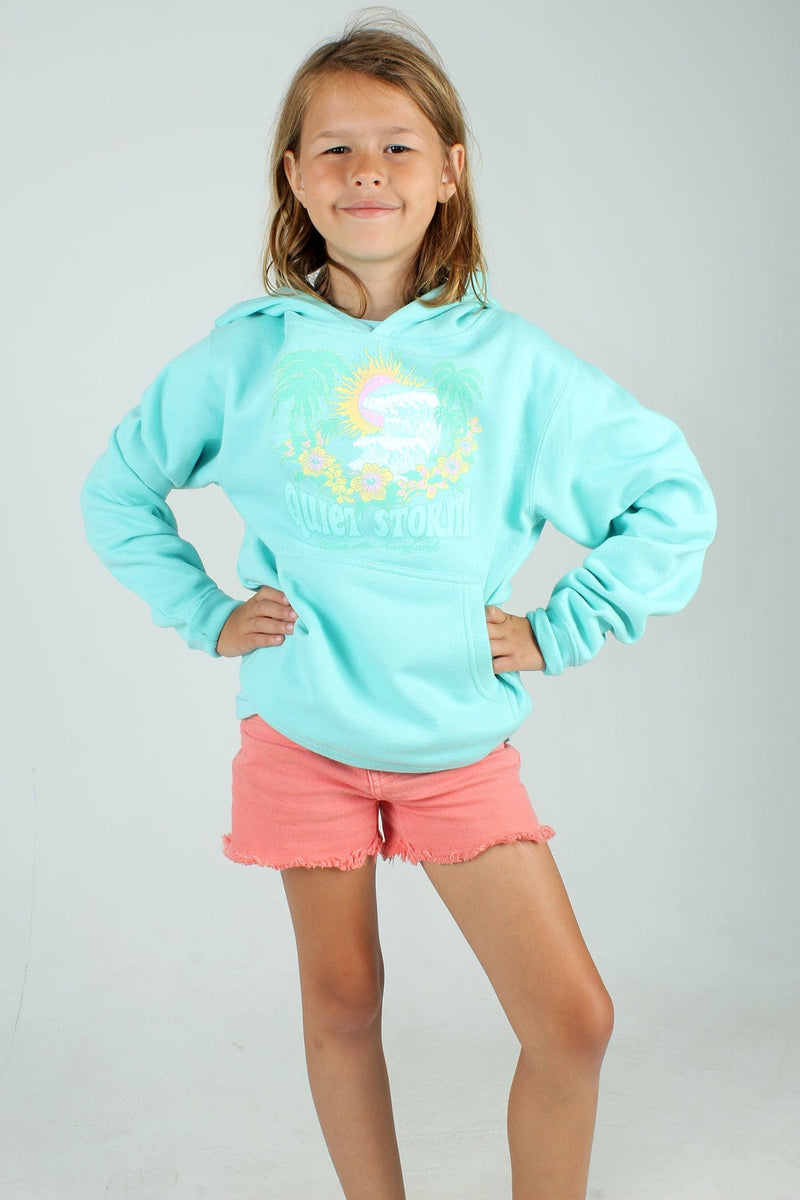 QSSS/YPRINT Kids Youth Tropical Frame Hoodie