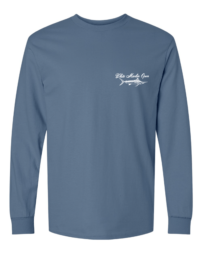 WHIMAR Unisex 2025 White Marlin Open Long Sleeve Tee