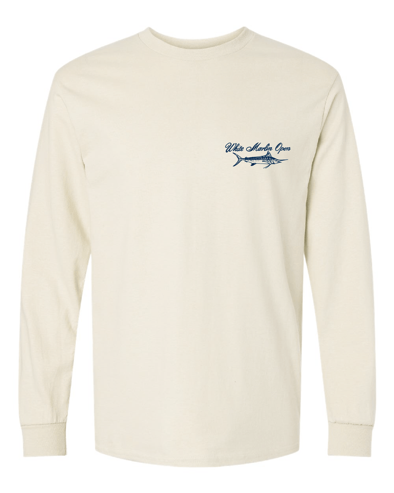 WHIMAR Unisex 2025 White Marlin Open Long Sleeve Tee