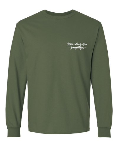 WHIMAR Unisex 2025 White Marlin Open Long Sleeve Tee