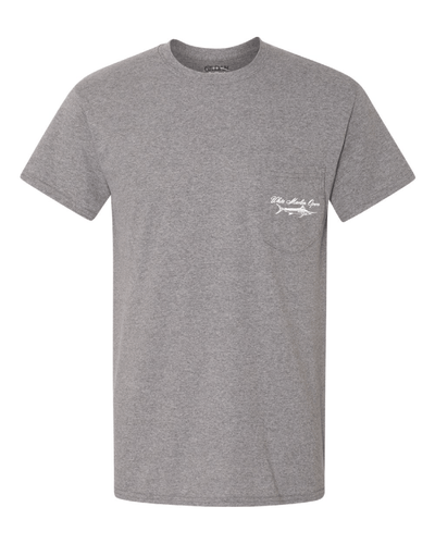 WHIMAR Unisex 2025 White Marlin Open Pocket Tee