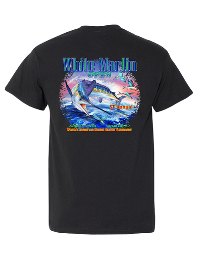 WHIMAR GEN-Men's BLACK / S 2024 White Marlin Open Pocket Tee