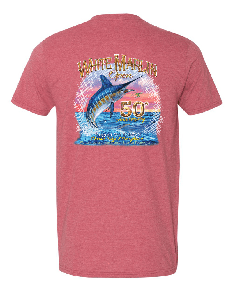 2022 Cotton Short-Sleeve Tee - Key West Marlin Tournament