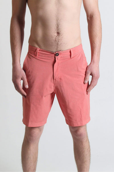 QSSS/KFINE GEN-Men's CORAL / 28 Pigment Hybrid Shorts