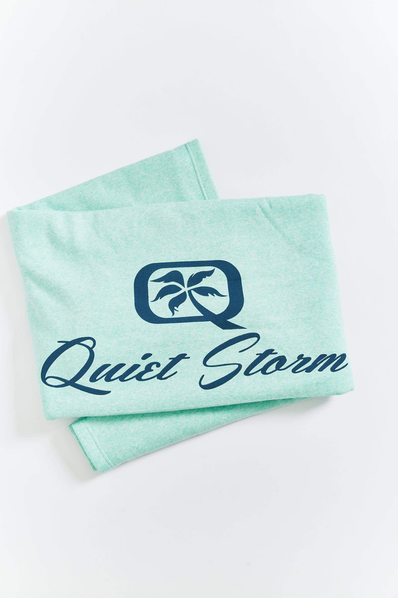 QSSS/KINGWAYS Unisex Leafy Q Logo Blanket