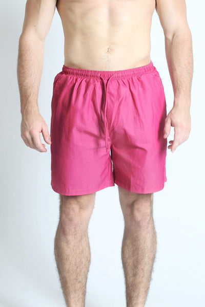 QSSS/VOLARE GEN-Men's HIGH RISK RED / S Solid Volley Shorts