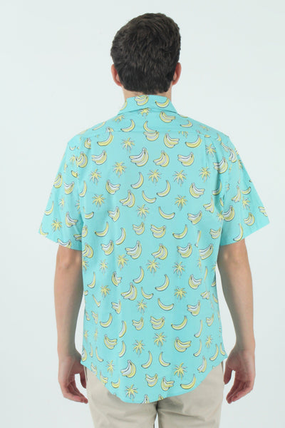 QSSS/YIWU GEN-Men's Banana Split Button Down