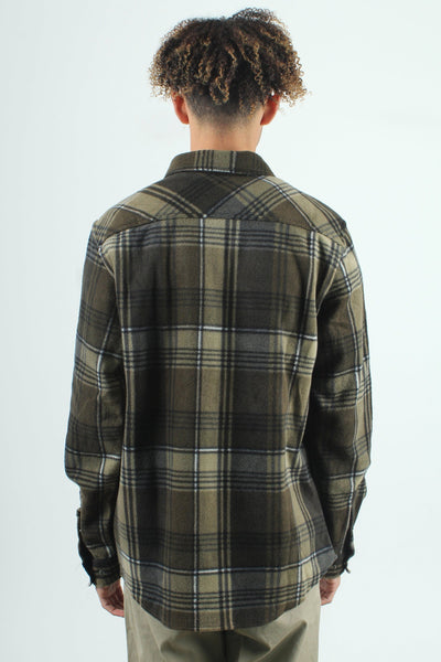 QSSS/YIWU GEN-Men's Fairbanks Plaid Polar Fleece Jacket